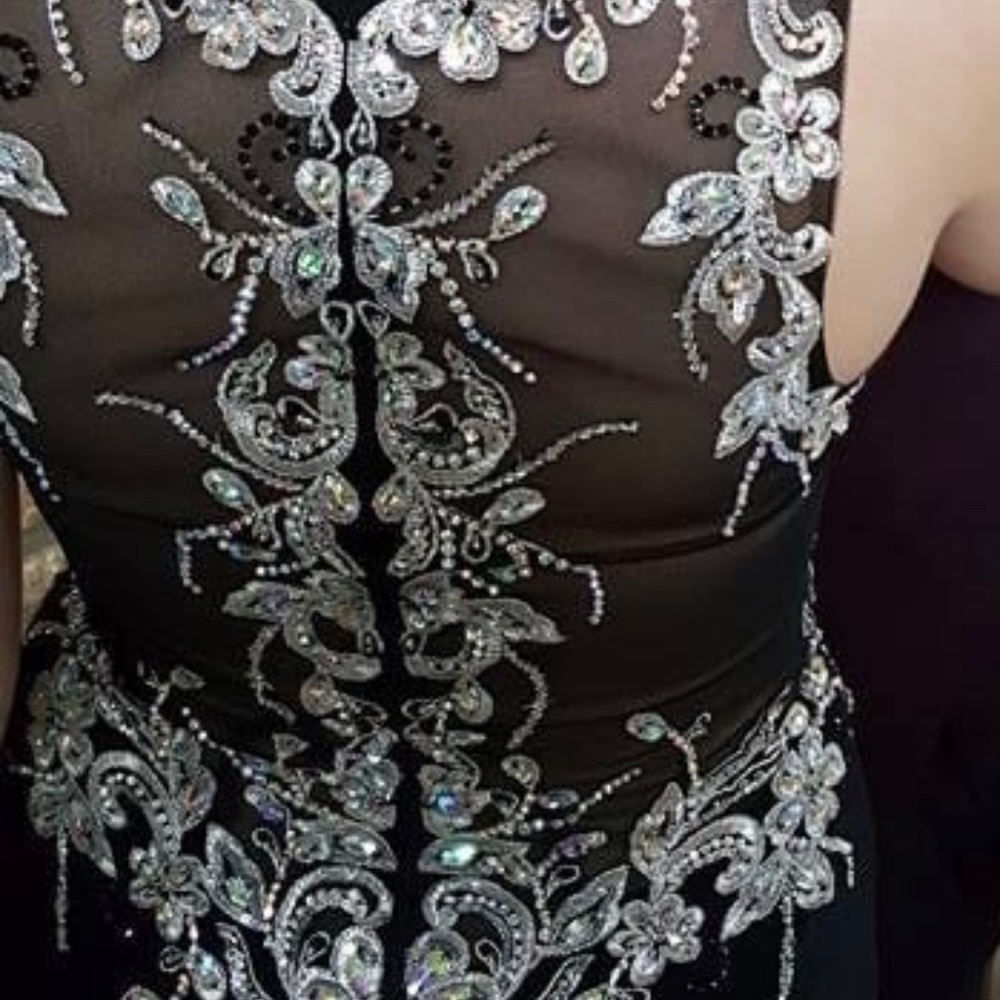 Formal dress, black,